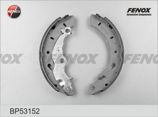 Fenox BP53152 - Комплект тормозных колодок, барабанные autodif.ru