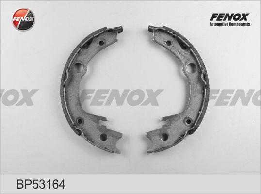 Fenox BP53164 - Комплект тормозных колодок, барабанные autodif.ru