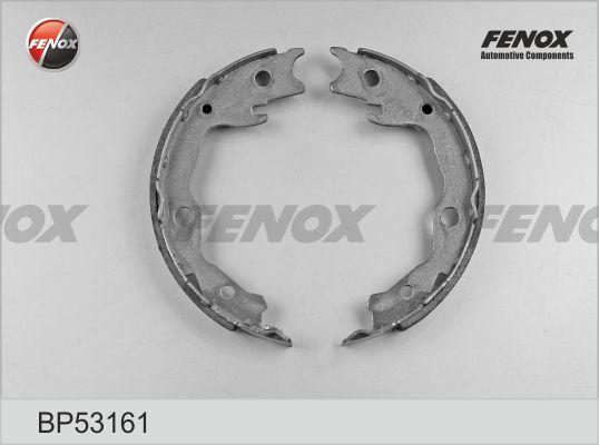 Fenox BP53161 - Комплект тормозных колодок, барабанные autodif.ru