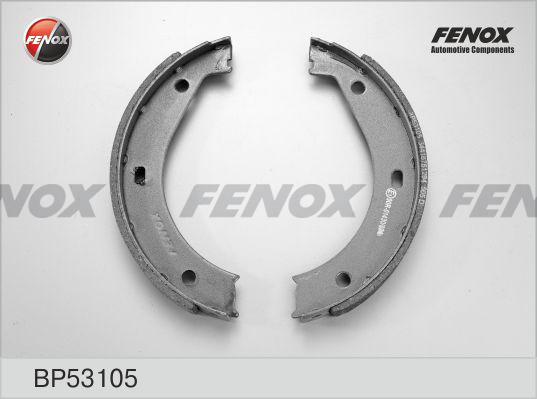 Fenox BP53105 - Комплект тормозных колодок, барабанные autodif.ru