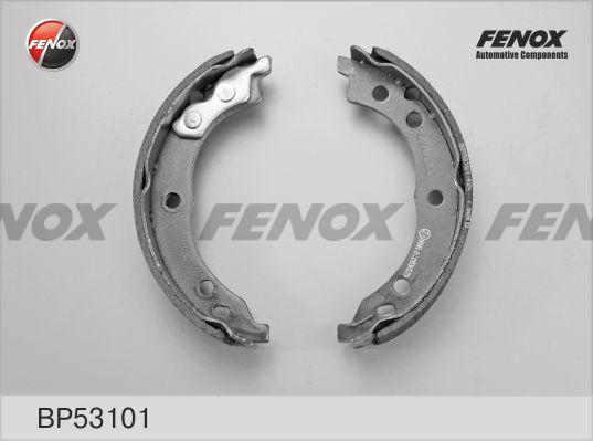 Fenox BP53101 - Комплект тормозных колодок, барабанные autodif.ru