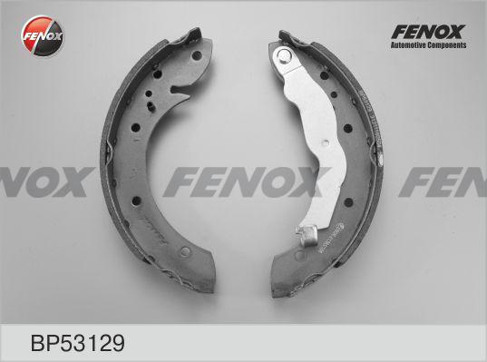 Fenox BP53129 - Комплект тормозных колодок, барабанные autodif.ru