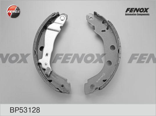 Fenox BP53128 - Комплект тормозных колодок, барабанные autodif.ru
