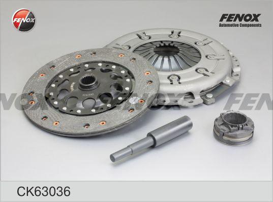 Fenox CK63036 - Комплект сцепления autodif.ru