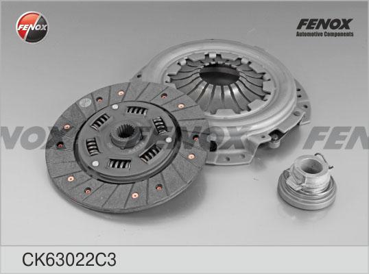 Fenox CK63022C3 - Комплект сцепления autodif.ru