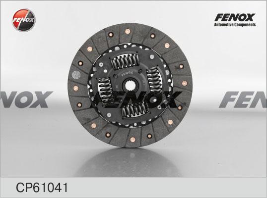 Fenox CP61041 - Диск сцепления 1,8/1.9, 306, 1,8/1,9 96-02 61041 autodif.ru