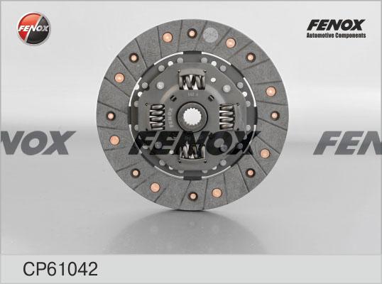 Fenox CP61042 - диск сцепления!\ Nissan Primera/Sunny 2.0D 90>/Almera 2.0D 95-00 autodif.ru