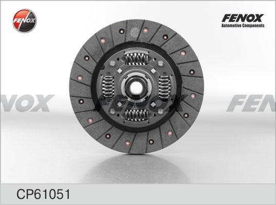 Fenox CP61051 - Диск сцепления, фрикцион autodif.ru
