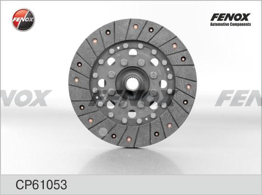 Fenox CP61053 - Диск сцепления, фрикцион autodif.ru