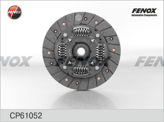 Fenox CP61052 - Диск сцепления, фрикцион autodif.ru