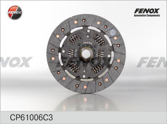 Fenox CP61006C3 - Диск сцепления, фрикцион autodif.ru