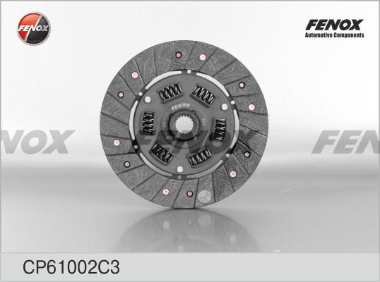 Fenox CP61002C3 - Диск сцепления медные заклепки ВАЗ 2101-2107 CP61002C3 autodif.ru