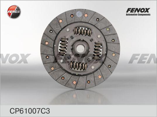 Fenox CP61007C3 - Диск сцепления, фрикцион autodif.ru