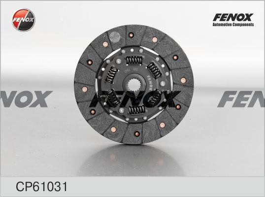 Fenox CP61031 - Диск сцепления, фрикцион autodif.ru