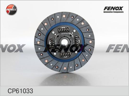 Fenox CP61033 - Диск сцепления, фрикцион autodif.ru