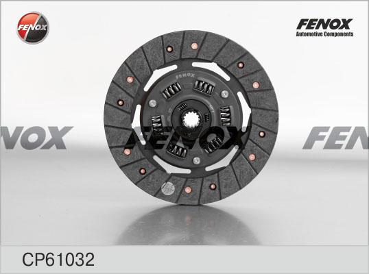 Fenox CP61032 - Диск сцепления, фрикцион autodif.ru