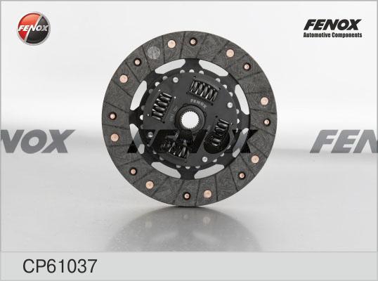 Fenox CP61037 - Диск сцепления, фрикцион autodif.ru
