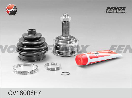 Fenox CV16008E7 - ШРУС ВАЗ 2108-15, 1117-19, 2170, 2190 наружный 22 шл. FENOX (CV16008E7) (2108-2215012) autodif.ru