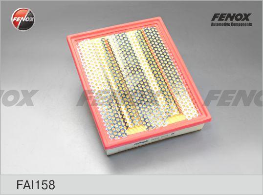 Fenox FAI158 - Воздушный фильтр, двигатель autodif.ru
