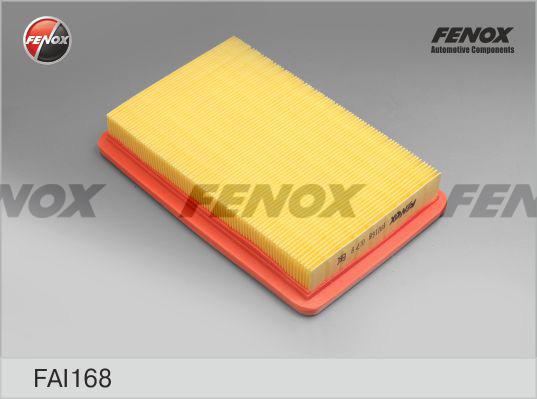 Fenox FAI168 - Воздушный фильтр, двигатель autodif.ru