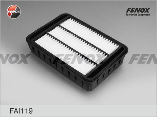 Fenox FAI119 - Воздушный фильтр, двигатель autodif.ru