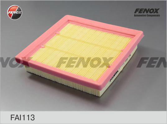 Fenox FAI113 - Воздушный фильтр, двигатель autodif.ru