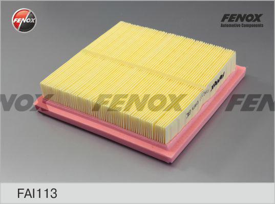 Fenox FAI113 - Фильтр воздушный FENOX FAI113 Daewoo Lanos 97- 1.4-1.6, Zaz Sens/Chance 04- 1. autodif.ru