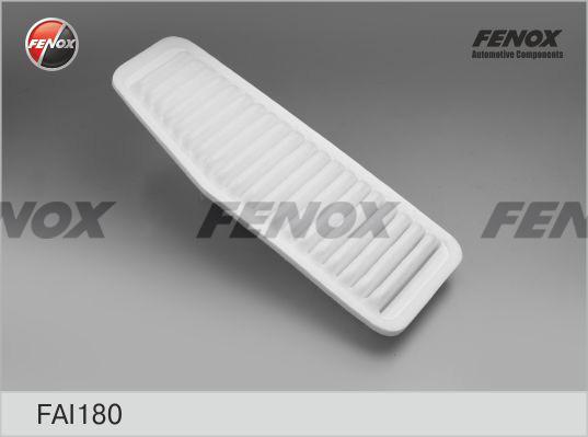 Fenox FAI180 - Воздушный фильтр, двигатель autodif.ru