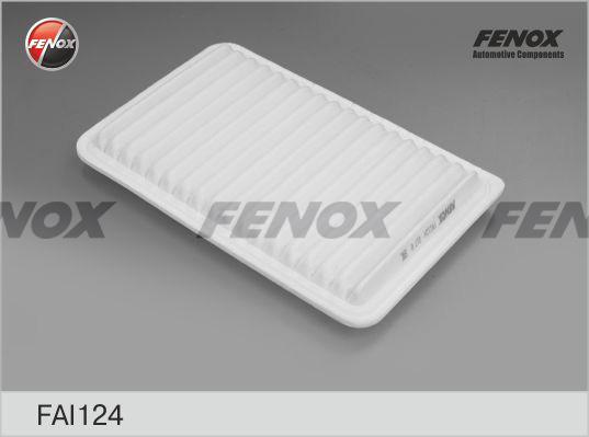 Fenox FAI124 - Воздушный фильтр, двигатель autodif.ru