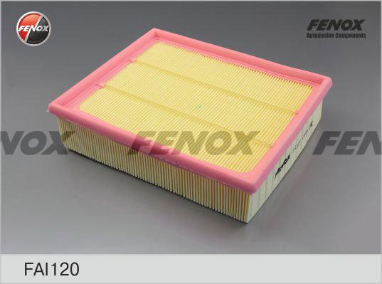 Fenox FAI120 - Воздушный фильтр, двигатель autodif.ru