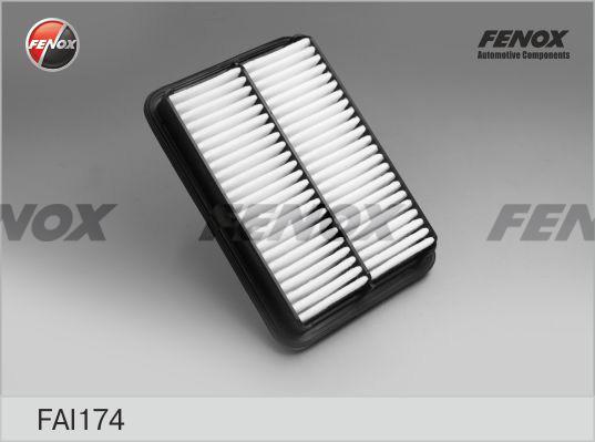 Fenox FAI174 - Воздушный фильтр, двигатель autodif.ru