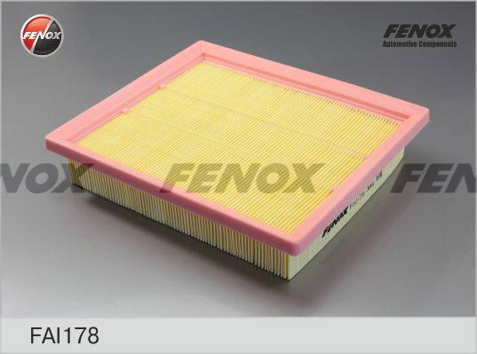 Fenox FAI178 - Воздушный фильтр, двигатель autodif.ru