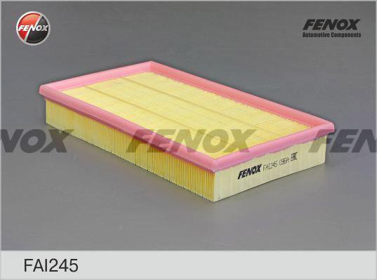 Fenox FAI245 - Воздушный фильтр, двигатель autodif.ru