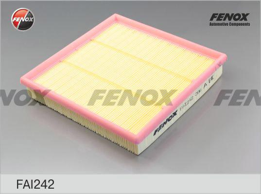 Fenox FAI242 - Воздушный фильтр, двигатель autodif.ru