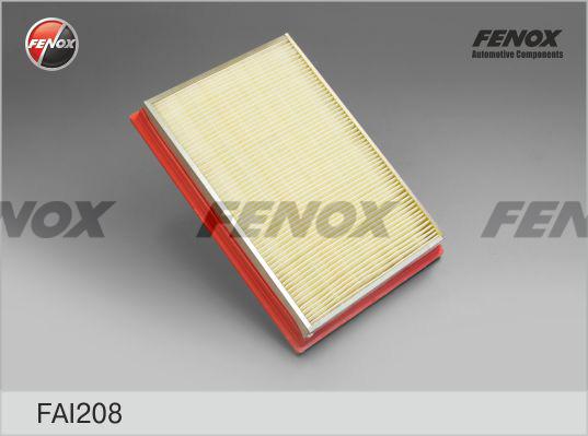 Fenox FAI208 - Воздушный фильтр, двигатель autodif.ru