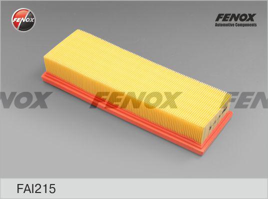 Fenox FAI215 - Воздушный фильтр, двигатель autodif.ru