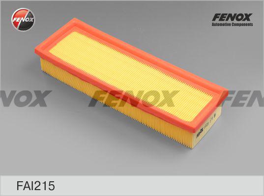 Fenox FAI215 - Фильтр воздушный CITROEN Berlingo 97- 1.8, Xantia 93-03 1.6-2.0, Xsara 97-00 1.8, ZX 91-97 1.6-2.0, autodif.ru