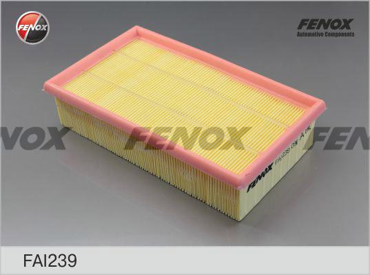 Fenox FAI239 - Воздушный фильтр, двигатель autodif.ru