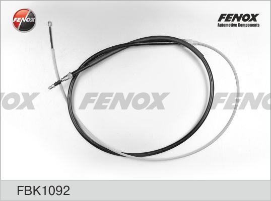 Fenox FBK1092 - Тросик, cтояночный тормоз autodif.ru
