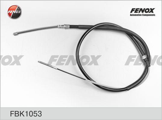Fenox FBK1053 - F-Трос ручного тормоза VW Golf, Vento all, 91-98 C двух сторон, бараб. мех. x 1500/937 L=1495 autodif.ru