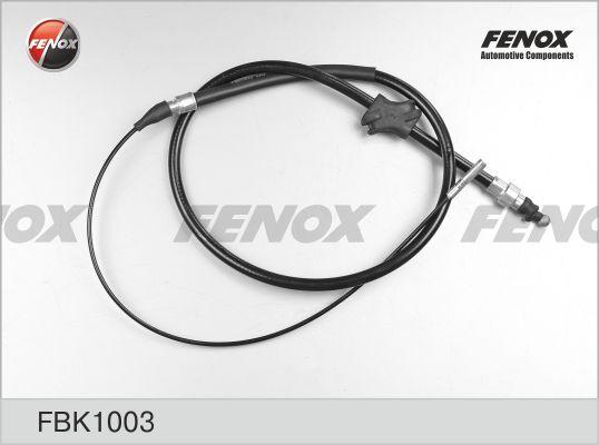 Fenox FBK1003 - Тросик, cтояночный тормоз autodif.ru