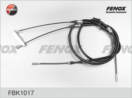 Fenox FBK1017 - Тросик, cтояночный тормоз autodif.ru