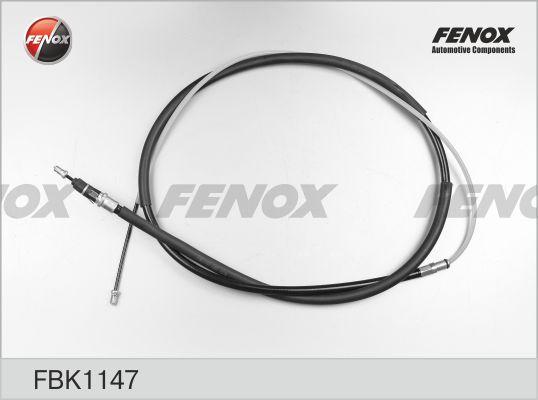 Fenox FBK1147 - Тросик, cтояночный тормоз autodif.ru