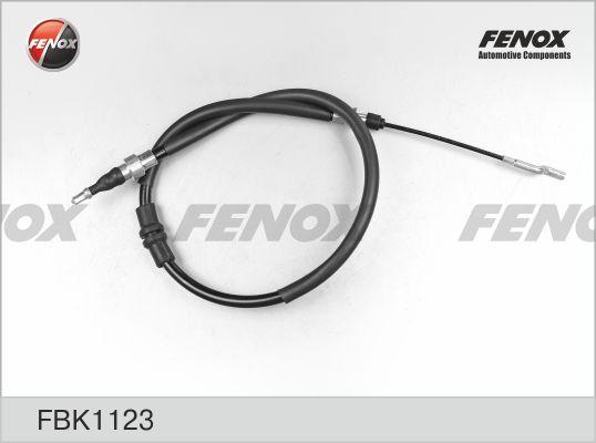 Fenox FBK1123 - Тросик, cтояночный тормоз autodif.ru