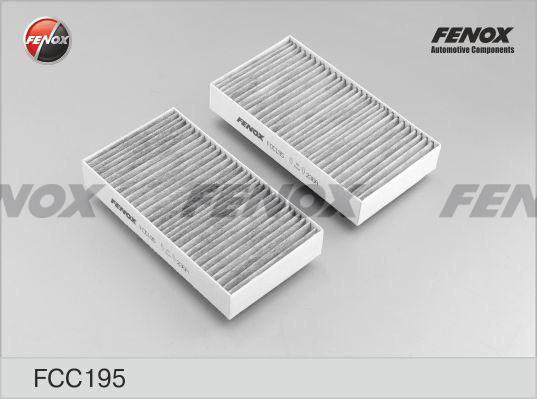 Fenox FCC195 - Фильтр воздуха в салоне autodif.ru