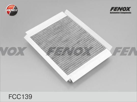 Fenox FCC139 - Фильтр салона угольный HYUNDAI i30 07-12 / KIA Ceed 06- 1.4-2.0, 1.6CRDi, 2.0CRDi autodif.ru