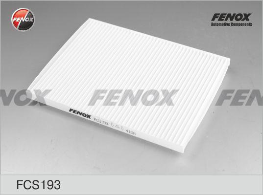 Fenox FCS193 - Фильтр воздуха в салоне autodif.ru