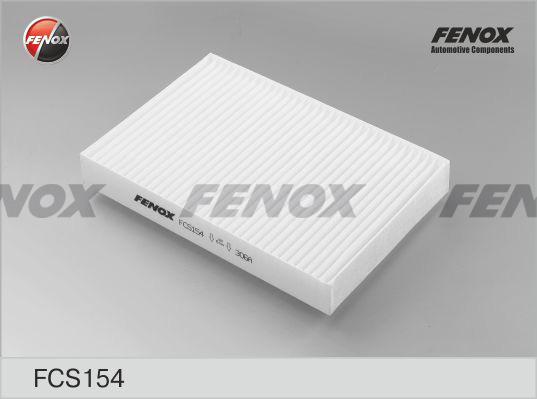 Fenox FCS154 - САЛОННЫЙ ФИЛЬТР Nissan Kubistar 03- 1.2, 1.6, 1.5dCi, Renault Clio 98- 1.2-3.0, 1.5D, 1.9D, Kangoo 9 autodif.ru