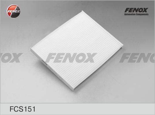 Fenox FCS151 - Фильтр воздуха в салоне autodif.ru