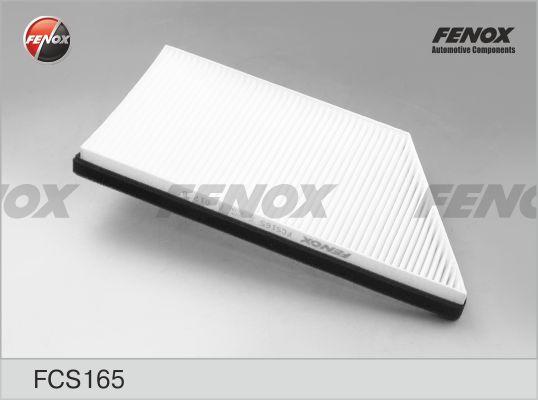 Fenox FCS165 - Фильтр салонный Peugeot 206 98- 1.1-2.0, 1.4-2.0HDi FCS165 autodif.ru